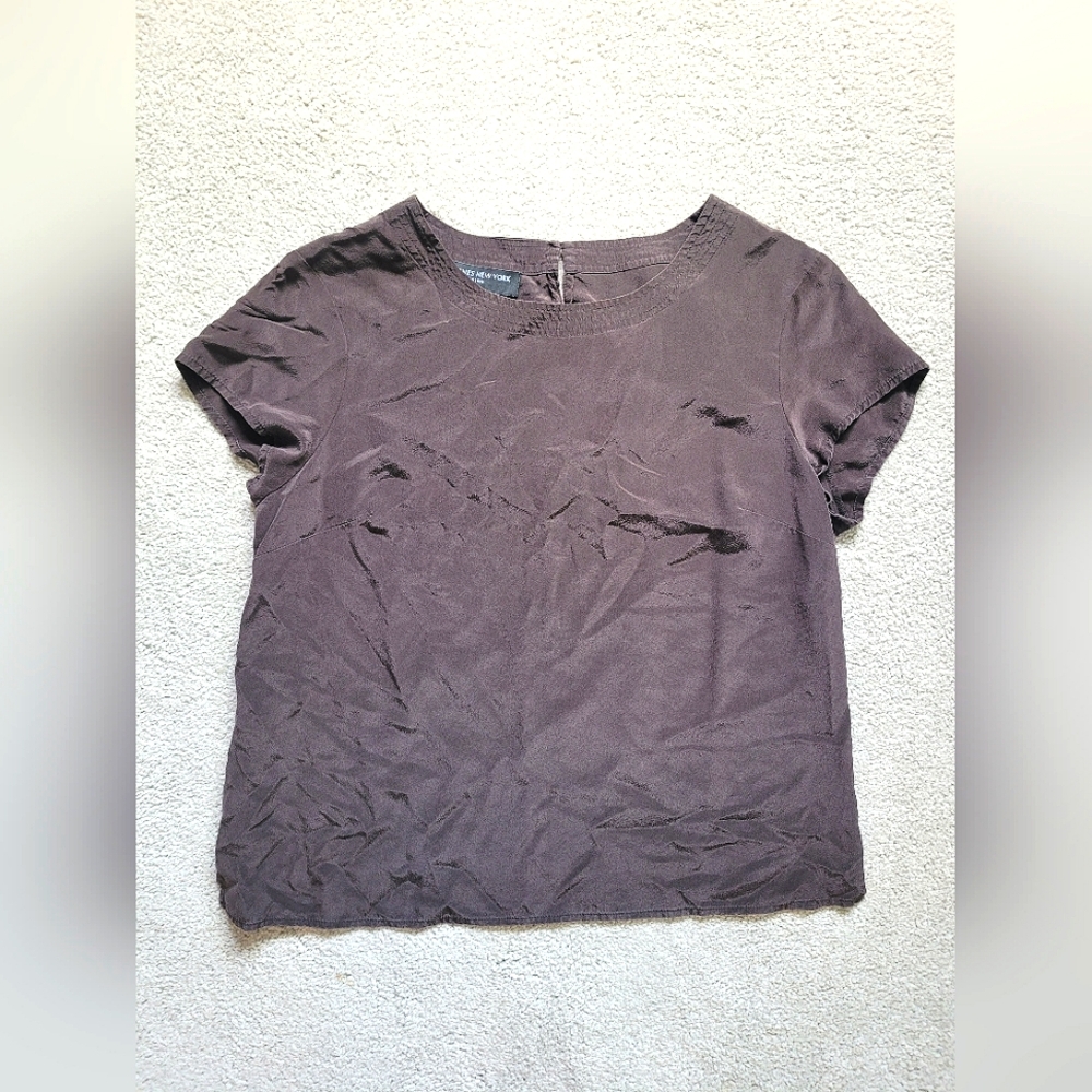 100% Silk Blouse Top